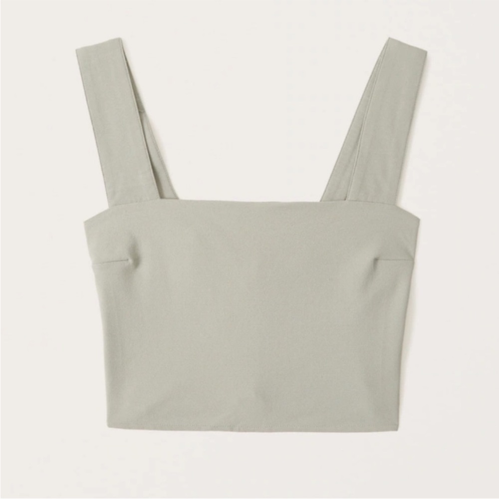 Abercrombie & Fitch // Wide Strap Squareneck Top // Size L